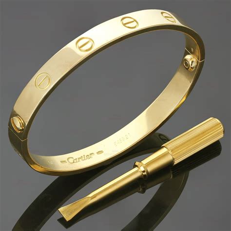 cartier screw bracelets|cartier bracelet with screwdriver.